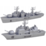 Set Nave Militare cu Submarin și Avioane