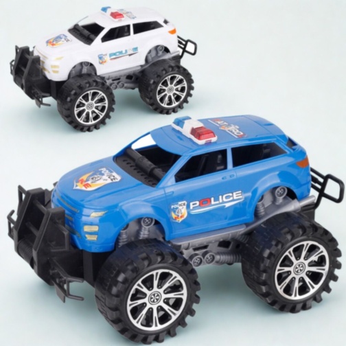 Mașină poliție monster truck pentru copii off-road (culoare aleatorie)