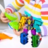 Robot Transformabil Cifre 5-9 pentru Copii