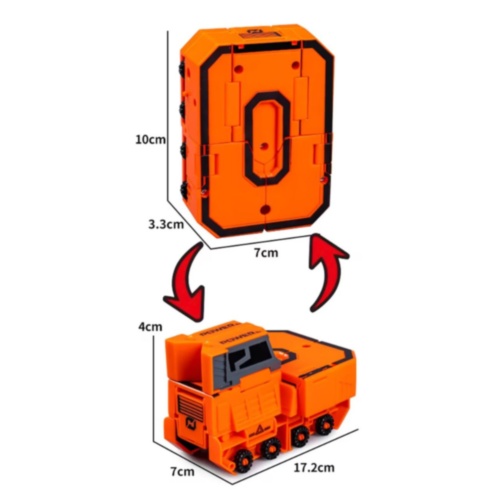 Robot Transformabil Cifre 5-9 pentru Copii