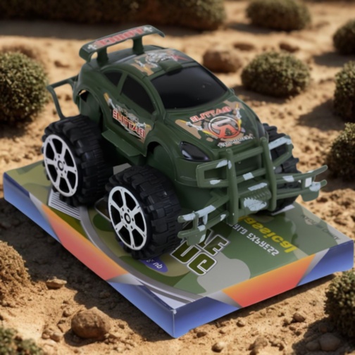 Mașină Off-Road cu Suspensii și Roti Mari