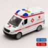 Ambulanță de jucărie cu sunete, lumini și inerție