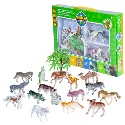 Set 16 Animale Sălbatice cu Palmieri