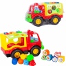 Camion cu Figuri Geometrice de Stivuit, 34cm 