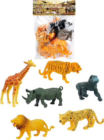 Set 6 Animale din Junglă | image