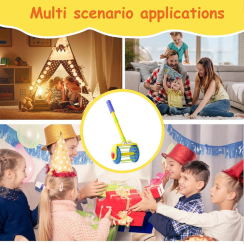 Aspirator de Jucărie Interactiv pentru Copii cu Bile Colorate