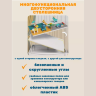 Masă Multifuncțională 6-în-1 cu Blocuri de Construcție | 104 Piese și Scăunel Inclus