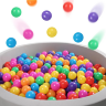 Set 60 de Bile Colorate din Plastic pentru Joacă - 5.5 cm