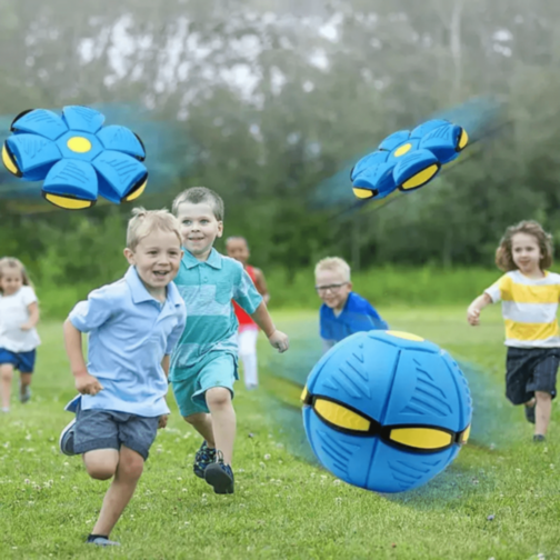 Aruncă și Prinde! Mingea Care Se Transformă În Frisbee (culoare aleatorie) 