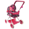 Cărucior de Jucărie pentru Păpuși cu Model Floral