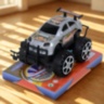 Mașină Off-Road Gri cu Roti Mari și Suspensii (culoare aleatorie)
