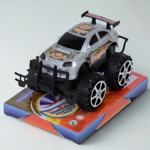 Mașină Off-Road Gri cu Roti Mari și Suspensii (culoare aleatorie)