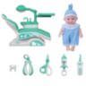 Set Doctor Jucărie cu Păpușă și Scaun Dentist 