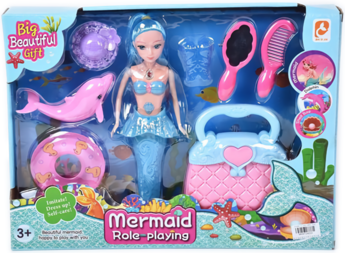 Sirena Muzicală cu Lumini, Gentuță și Accesorii