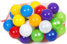 Set 50 Bile Colorate din Plastic, diametru 9cm