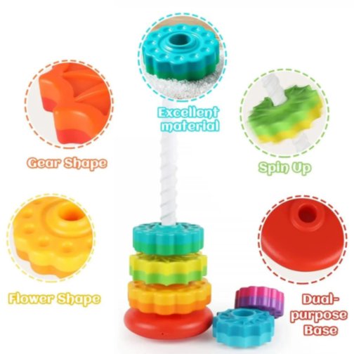 Turn curcubeu pentru stivuire – Rainbow Tower