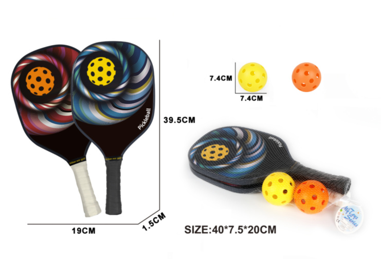 Set Complet Pickleball - Rachete Durabile și Mingi Incluse