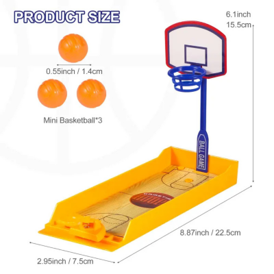 Joc de Masă Mini Baschet, Îndemânare și Distracție pentru Copii | image