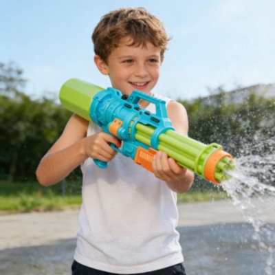 Pistol cu Apă Mare Tip Gatling pentru Copii (culoare aleatorie) | image