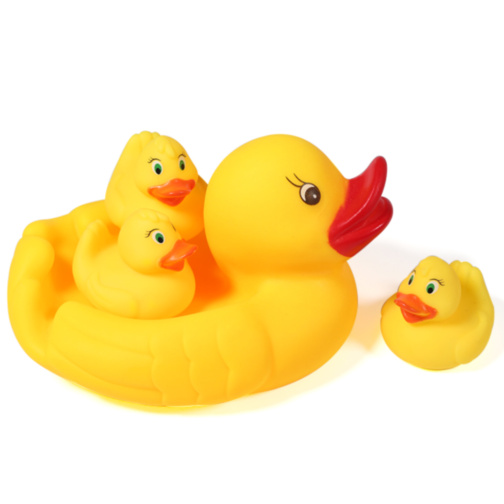 Set 4 Rățuște de Baie cu Piuitoare