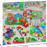 Covoraș Puzzle cu Tematică Orășel – Distracție și Siguranță
