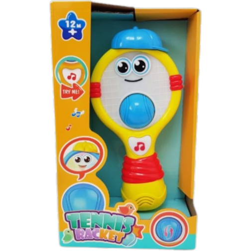 Rachetă de tenis interactivă cu sunete și lumini – Tennis Racket