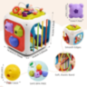 Cub educativ 7 în 1 cu forme, pian și labirint 