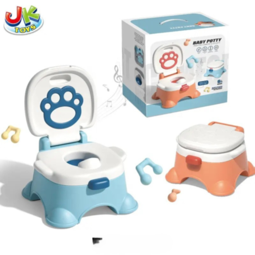 Oliță pentru Copii cu Muzică și Design Ergonomic, Multifuncțională (culoare aleatorie)