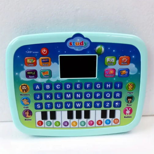 Tabletă Educativă Interactivă pentru Copii cu Litere, Muzică și Jocuri (culoare aleatorie)