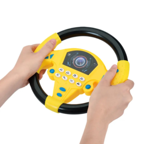 Volan Interactiv cu Sunete și Lumini pentru Copii (culoare aleatorie)