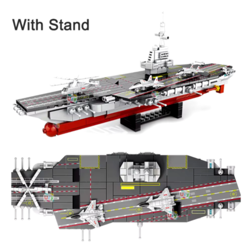 Portavion „Warship” – Set de Construcție cu 562 Piese 