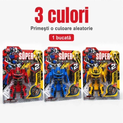 Mașină transformabilă în robot 2 în 1