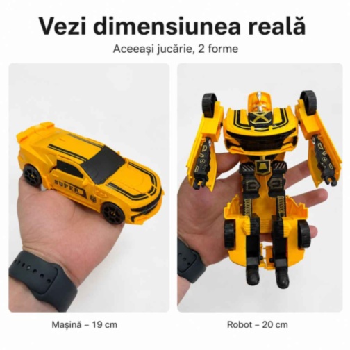 Mașină transformabilă în robot 2 în 1