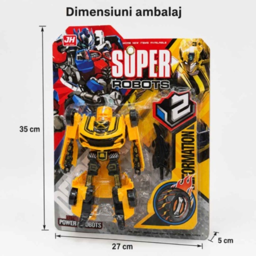 Mașină transformabilă în robot 2 în 1