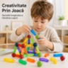 Set Magnetic de Construcție Creativă cu 42 Piese