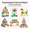 Set Magnetic de Construcție Creativă cu 42 Piese