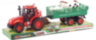 Tractor cu Remorcă cu Animale, 32cm   