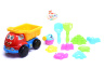 Camion cu 10 Accesorii de Nisip, 34cm