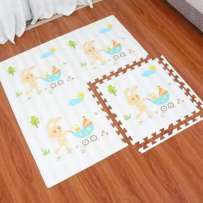 Covor Puzzle pentru Copii cu Iepuraș | image