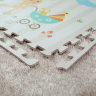 Covor Puzzle pentru Copii cu Iepuraș