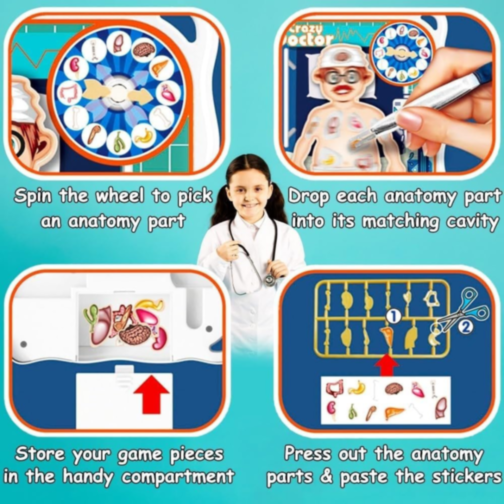 Doctorul Nebun cu Vibrații - Joc Interactiv de Îndemânare