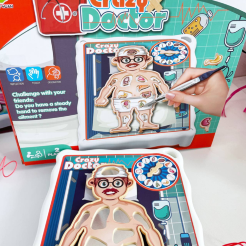 Doctorul Nebun cu Vibrații - Joc Interactiv de Îndemânare