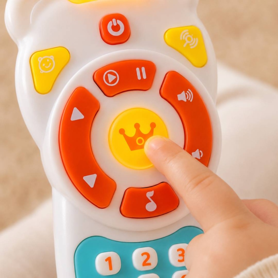 Butoane moi și colorate pentru telecomandă muzicală bebeluși