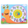 Melcul Cu Ceas, Puzzle Incastru din Lemn