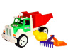 Camion cu Lopățica, Greblă și Formă de Nisip, 43cm 