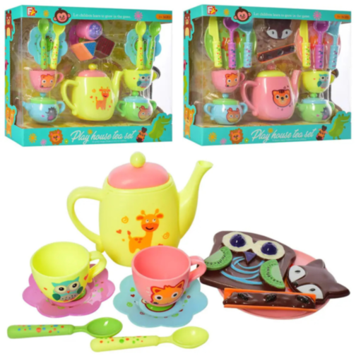 Set de Ceai cu Animăluțe pentru Copii - Joc de Rol Creativ