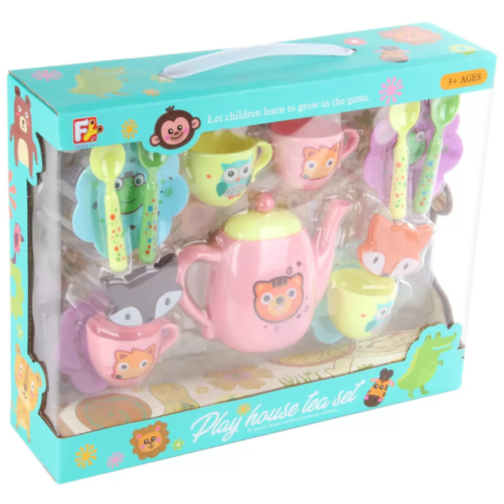 Set de Ceai cu Animăluțe pentru Copii - Joc de Rol Creativ