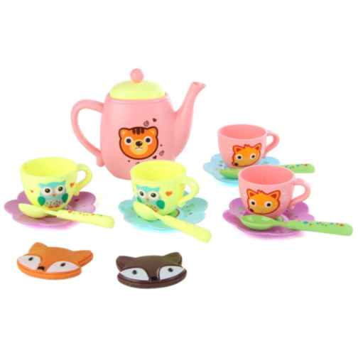 Set de Ceai cu Animăluțe pentru Copii - Joc de Rol Creativ