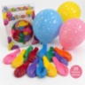Set 25 de baloane colorate cu model steluțe
