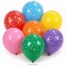 Set 25 de baloane colorate cu model steluțe